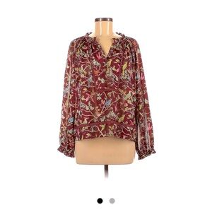 J Crew Point Sur floral top